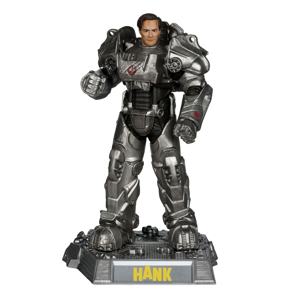 Produktbild Fallout Movie Maniacs Actionfigur Hank Maclean (Season 2) (Red Platinum Edition) 17 cm