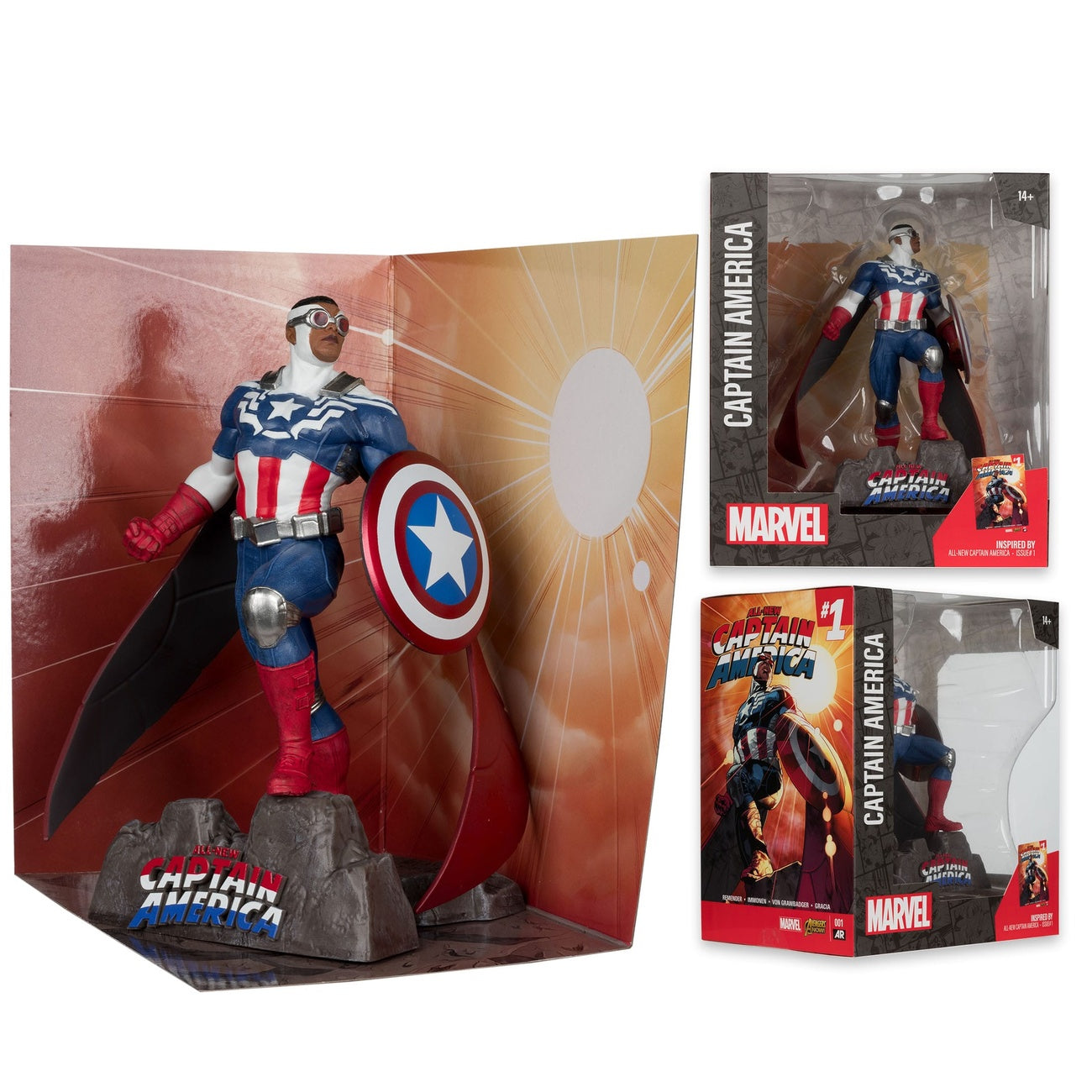 Produktbild Marvel Collection PVC Statue 1/10 Captain America (All-New Captain America #1) 17 cm