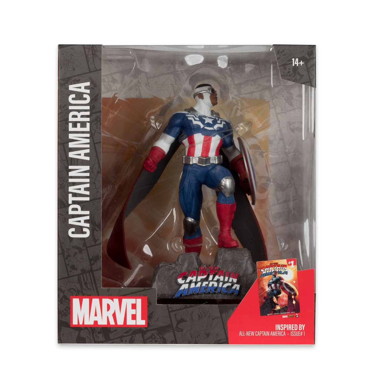 Produktbild Marvel Collection PVC Statue 1/10 Captain America (All-New Captain America #1) 17 cm