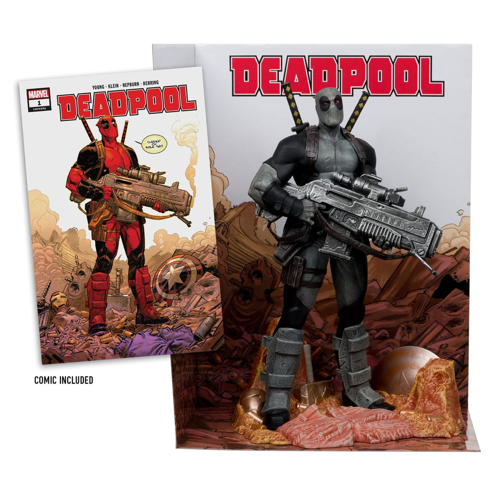 Produktbild Marvel Collection PVC Statue 1/6 Deadpool (Deadpool #1)(Grey Suit Chase) 27 cm