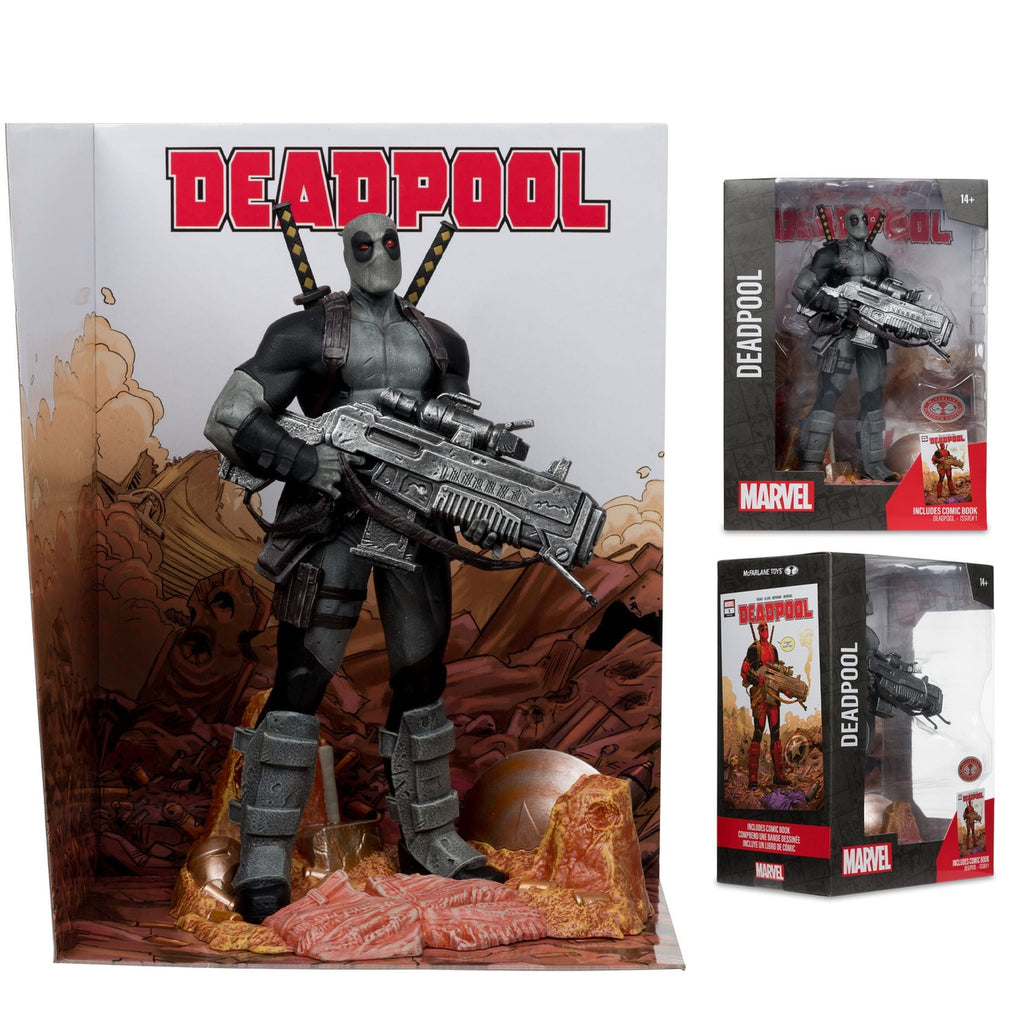 Produktbild Marvel Collection PVC Statue 1/6 Deadpool (Deadpool #1)(Grey Suit Chase) 27 cm