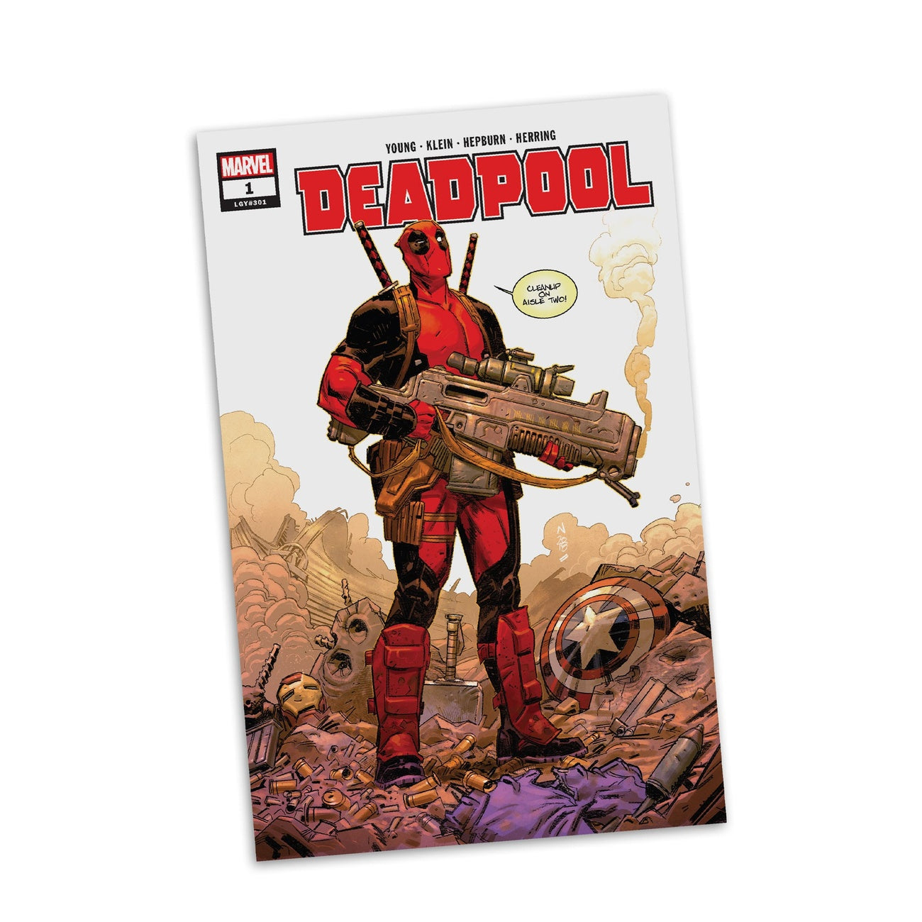 Produktbild Marvel Collection PVC Statue 1/6 Deadpool (Deadpool #1)(Grey Suit Chase) 27 cm