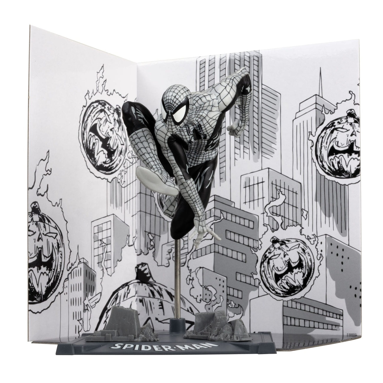 Produktbild Marvel Collection PVC Statue 1/10 Spider-Man (Spider-Man #6)(Line Art)(Gold Label) 10 cm