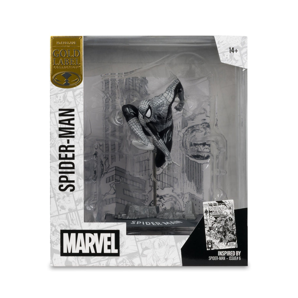 Produktbild Marvel Collection PVC Statue 1/10 Spider-Man (Spider-Man #6)(Line Art)(Gold Label) 10 cm