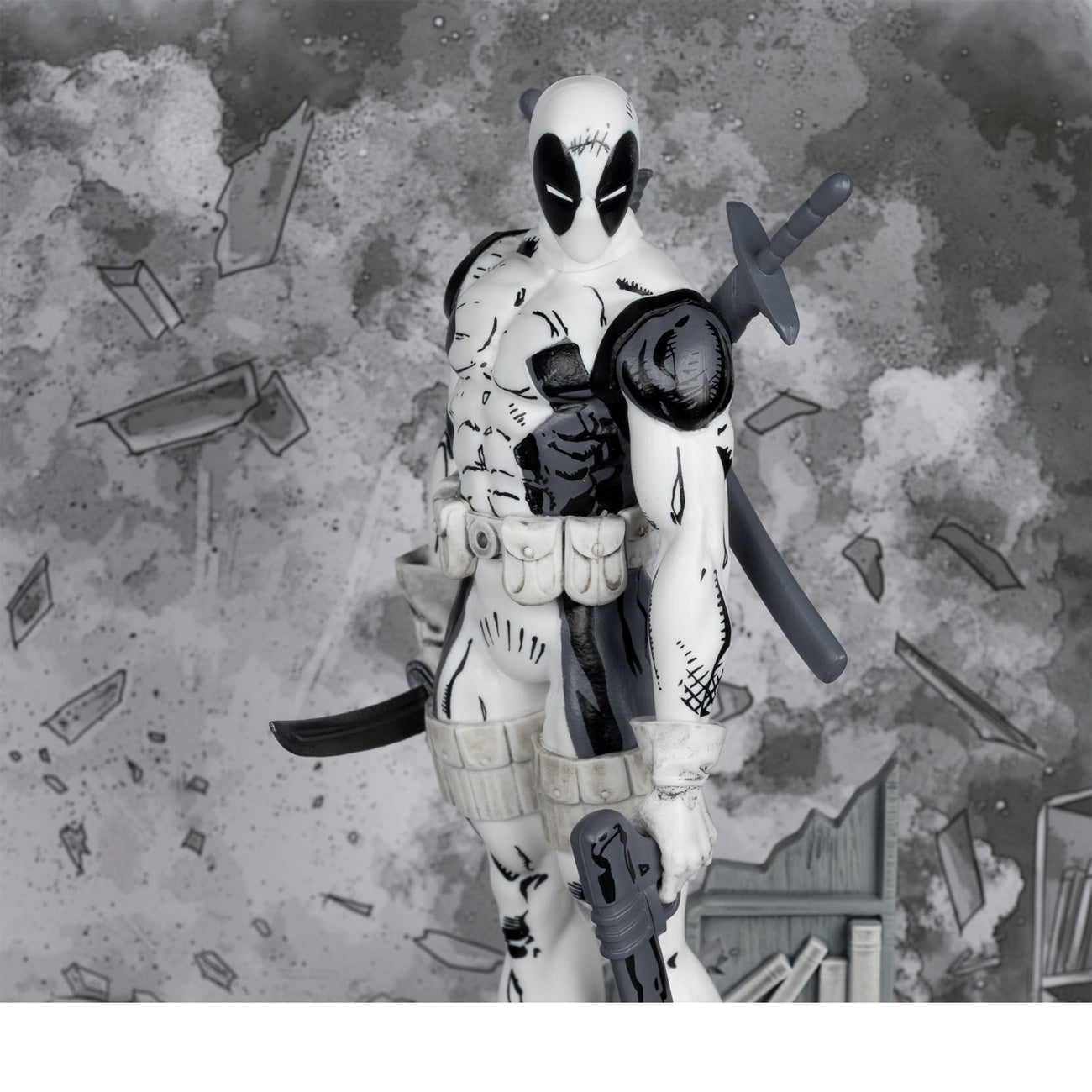 Produktbild Marvel Collection PVC Statue 1/10 Deadpool (The New Mutants #98) (Line Art) (Gold Label) 17 cm