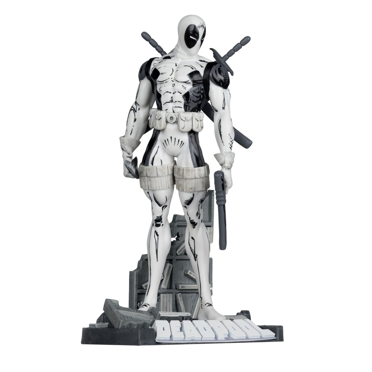 Produktbild Marvel Collection PVC Statue 1/10 Deadpool (The New Mutants #98) (Line Art) (Gold Label) 17 cm
