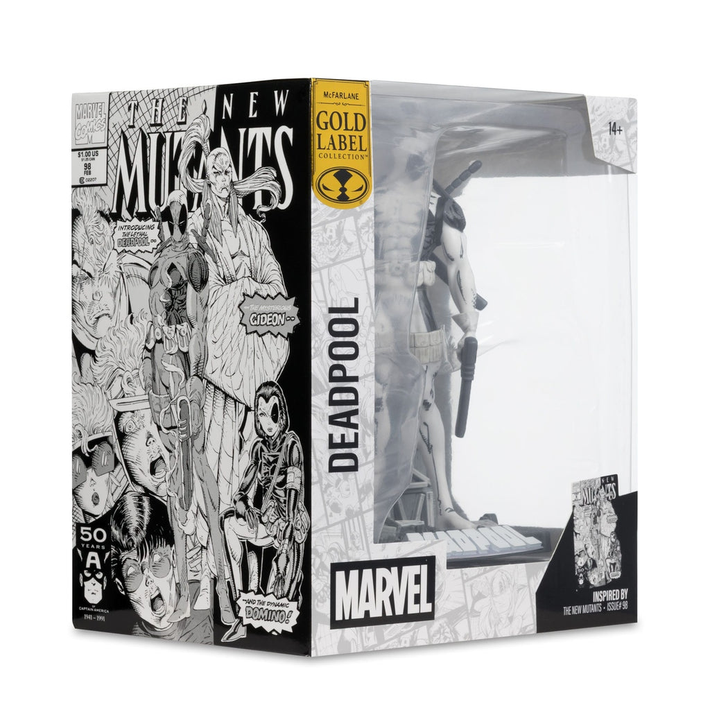 Produktbild Marvel Collection PVC Statue 1/10 Deadpool (The New Mutants #98) (Line Art) (Gold Label) 17 cm