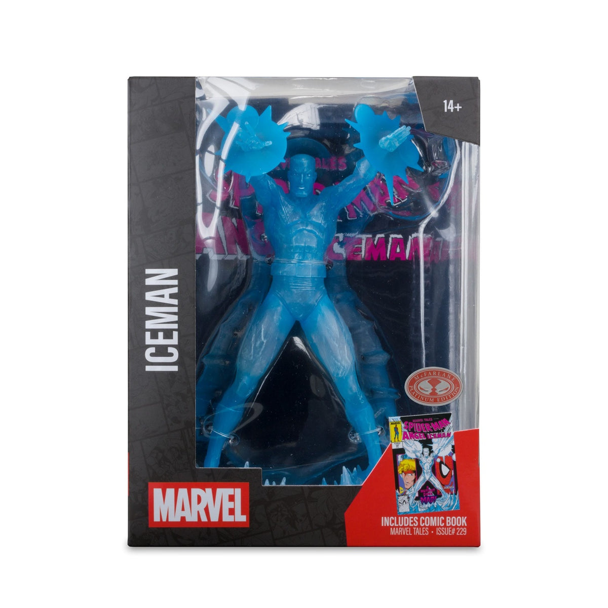 Produktbild Marvel Collection PVC Statue 1/6 Iceman (Marvel Tales #229) (Red Platinum Edition) 29 cm