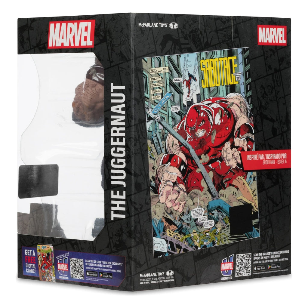 Produktbild Marvel Collection PVC Statue 1/10 The Juggernaut (Spider-Man #16) Gold Label 17 cm