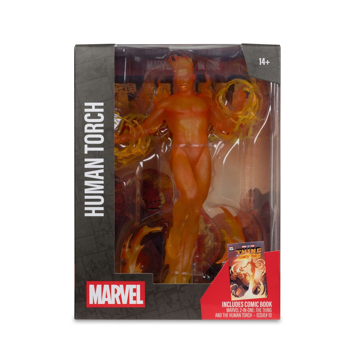 Produktbild Marvel Collection PVC Statue 1/6 Human Torch (Marvel 2 in 1 #10) 29 cm