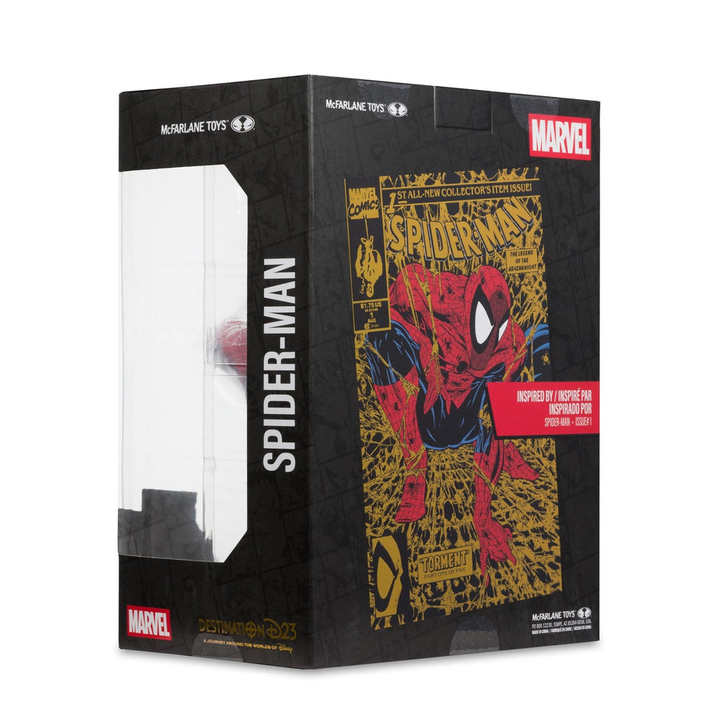Produktbild Marvel Collection PVC Statue 1/6 Spider-Man (Spider-Man # 1) (Gold Edition) (Gold Label) 15 cm