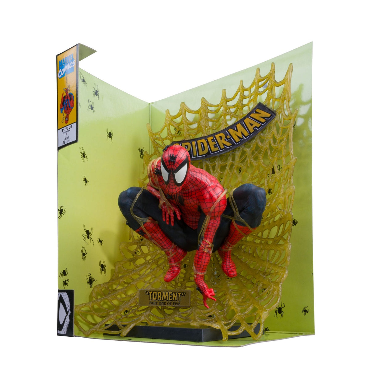 Produktbild Marvel Collection PVC Statue 1/6 Spider-Man (Spider-Man # 1) (Gold Edition) (Gold Label) 15 cm
