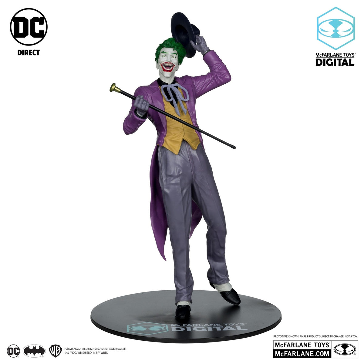 Produktbild DC Direct PVC Statue 1/6 The Joker by Jason Fabok (McFarlane Digital) 29 cm
