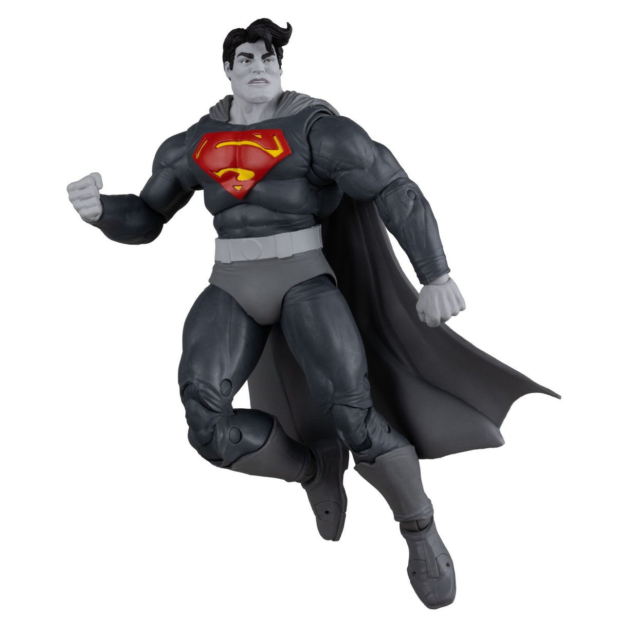 Produktbild DC Multiverse Actionfigur Superman (The Dark Knight Returns) (Black & White Accent Edition) (Gold Label) 18 cm