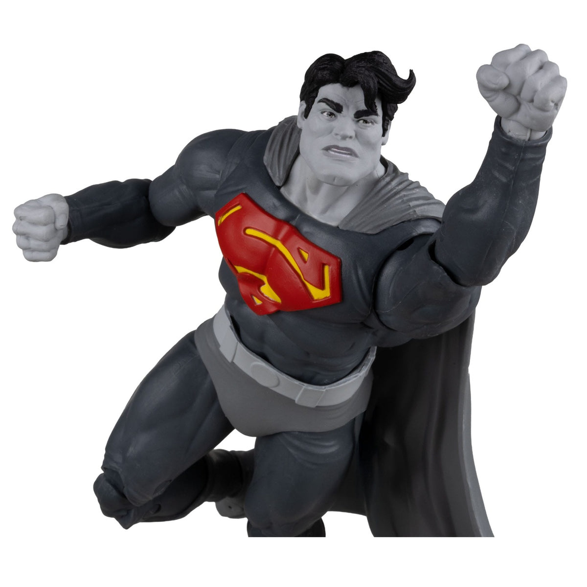 Produktbild DC Multiverse Actionfigur Superman (The Dark Knight Returns) (Black & White Accent Edition) (Gold Label) 18 cm