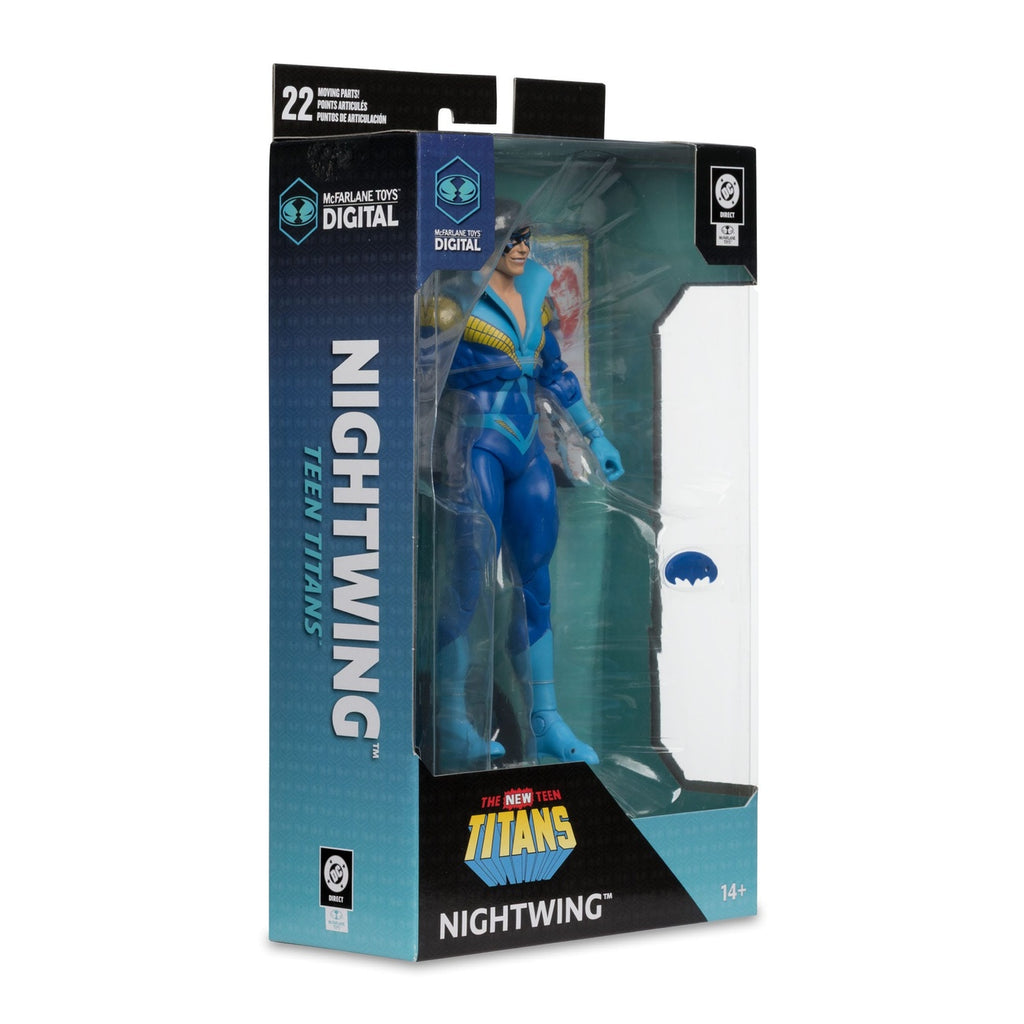 Produktbild DC Direct McFarlane Toys Digital Actionfigur Nightwing (Teen Titans) 18 cm