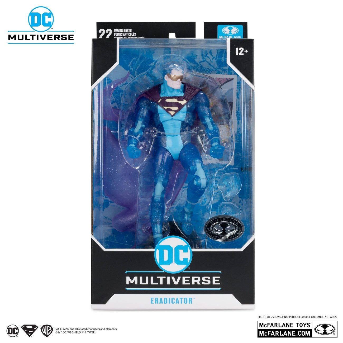 Produktbild Return of Superman DC Multiverse Actionfigur Eradicator (Platinum Edition) 18 cm