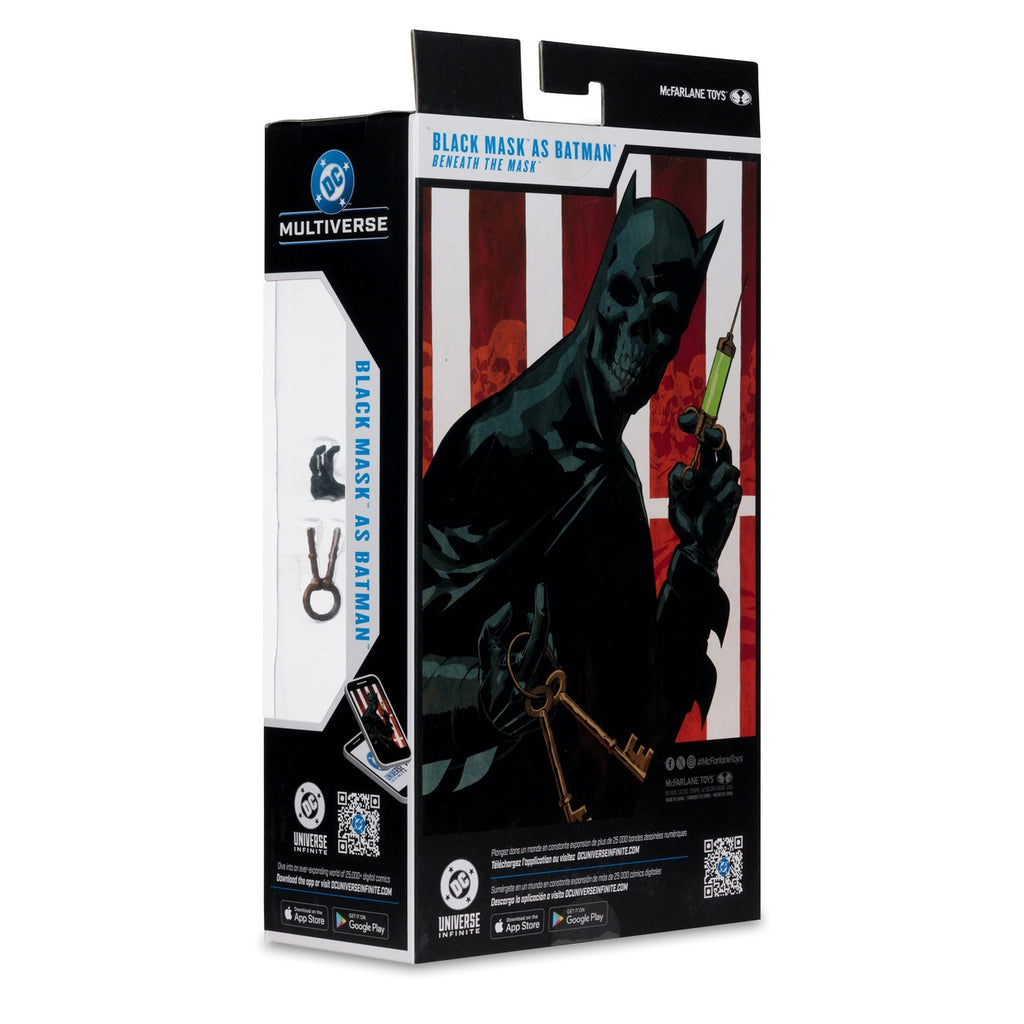 Produktbild DC Multiverse Actionfigur Black Mask as Batman (Beneath the Mask) 18 cm