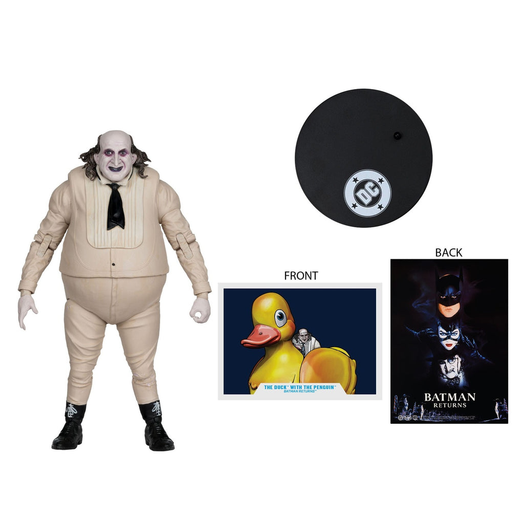 Produktbild Batmans Rückkehr DC Multiverse Fahrzeug mit Actionfigur The Duck & Penguin 24 cm