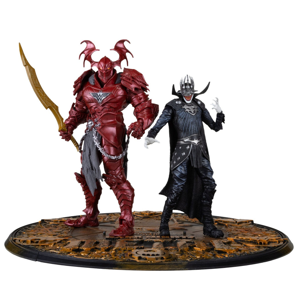 Product image DC Multiverse McFarlane Collector Edition Action Figures 2-Pack #04 Batman Who Laughs (Knight Armor) & Merciless (Dark)