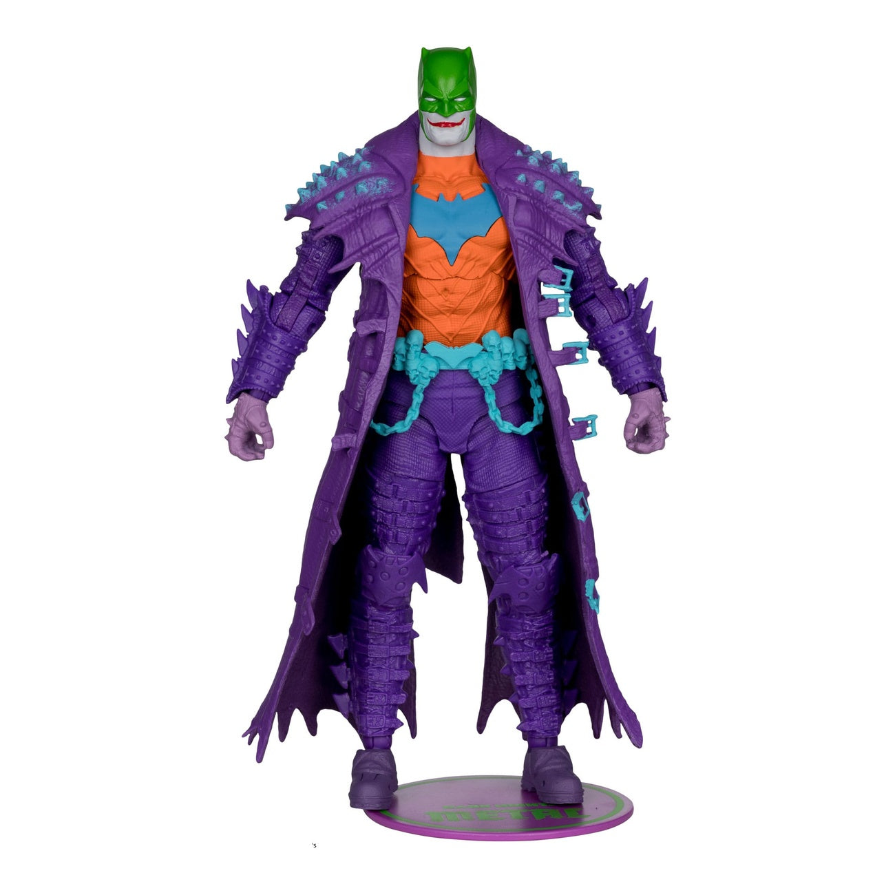 Produktbild DC Multiverse Actionfigur Batman (Dark Nights: Death Metal) Jokerized (Gold Label) 18 cm