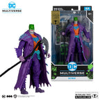 Produktbild DC Multiverse Actionfigur Batman (Dark Nights: Death Metal) Jokerized (Gold Label) 18 cm