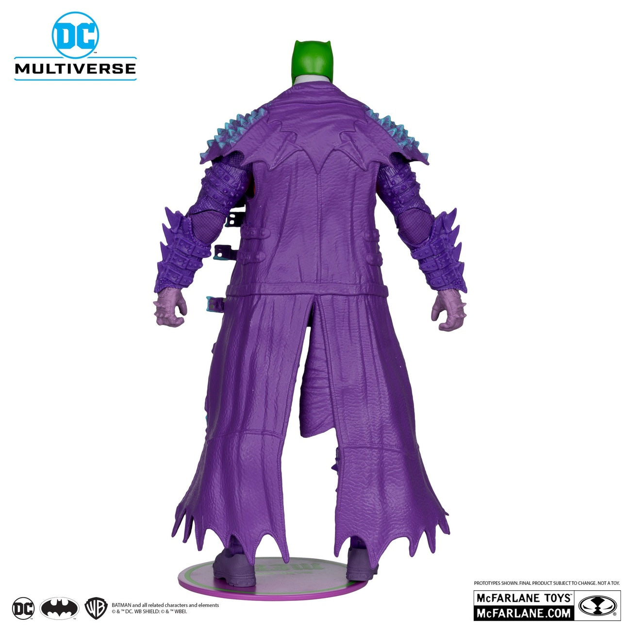 Produktbild DC Multiverse Actionfigur Batman (Dark Nights: Death Metal) Jokerized (Gold Label) 18 cm