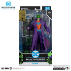 Produktbild DC Multiverse Actionfigur Batman (Dark Nights: Death Metal) Jokerized (Gold Label) 18 cm