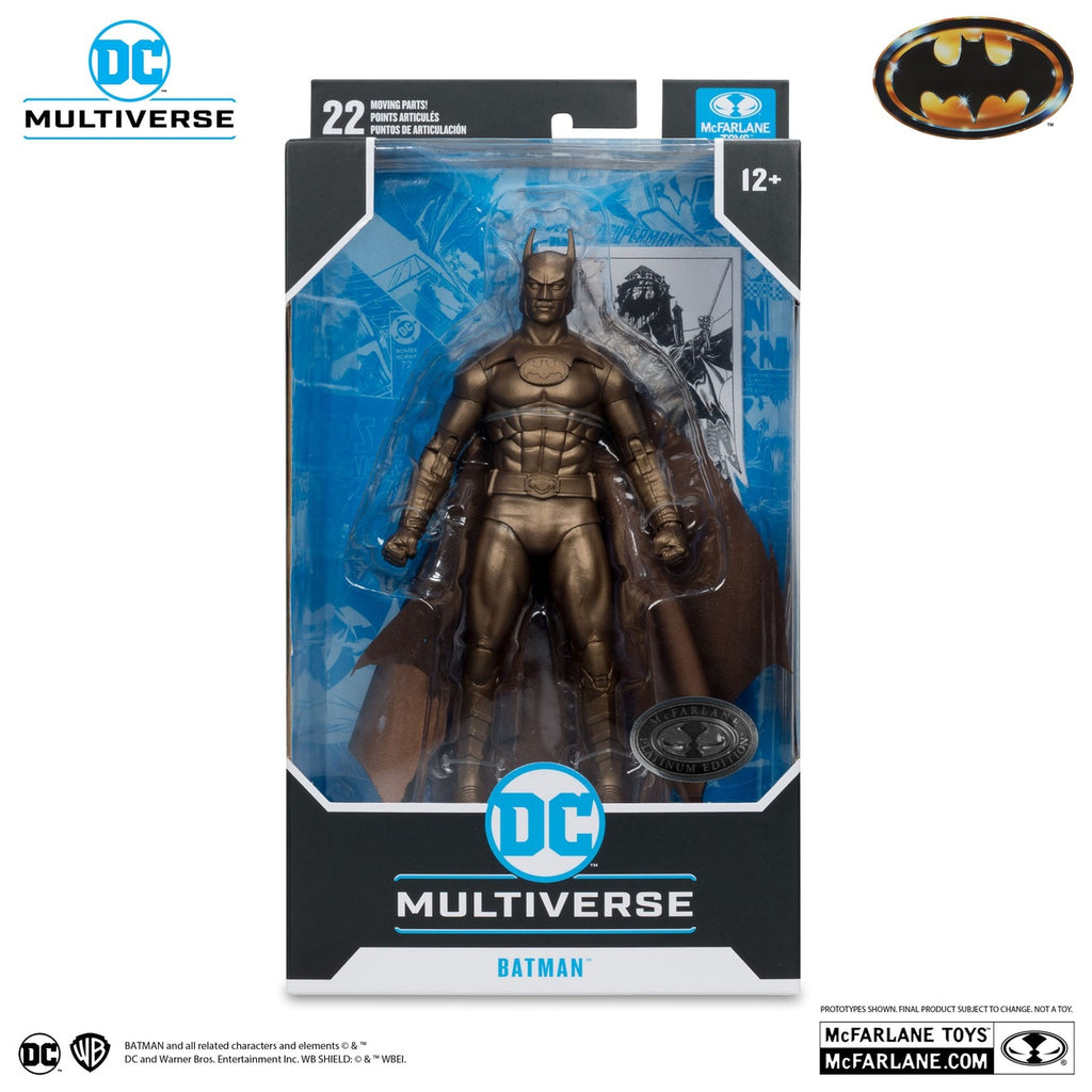 Produktbild Batman (1989) DC Multiverse Actionfigur Batman (Platinum Edition) 18 cm