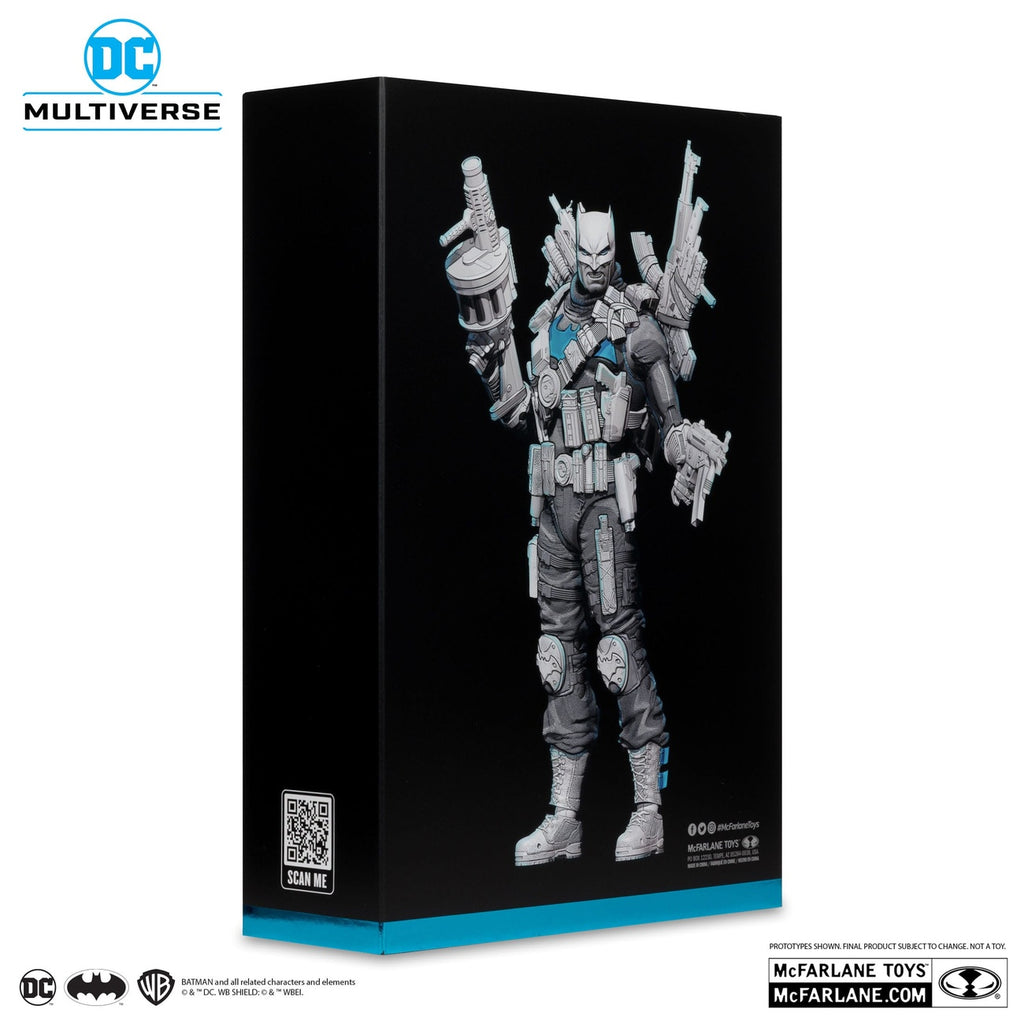 Produktbild DC Multiverse Actionfigur The Grim Knight (Dark Nights Metal) (Black & White Accent Edition) (Gold Label) 18 cm