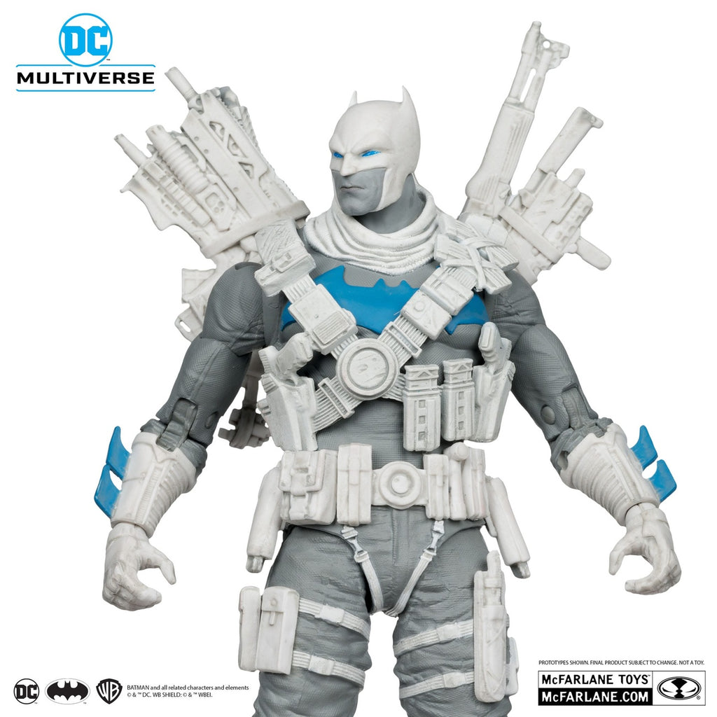 Produktbild DC Multiverse Actionfigur The Grim Knight (Dark Nights Metal) (Black & White Accent Edition) (Gold Label) 18 cm