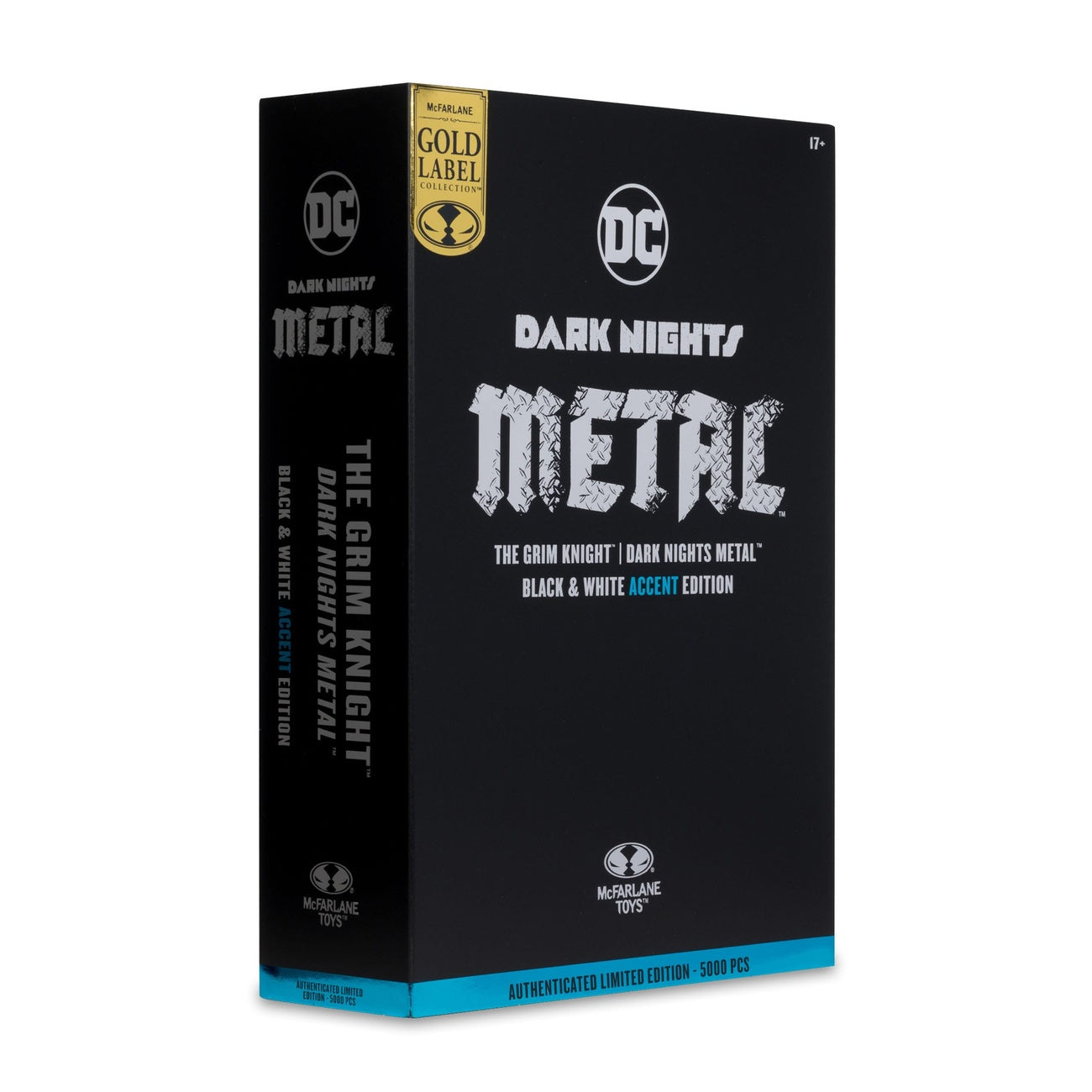 Produktbild DC Multiverse Actionfigur The Grim Knight (Dark Nights Metal) (Black & White Accent Edition) (Gold Label) 18 cm