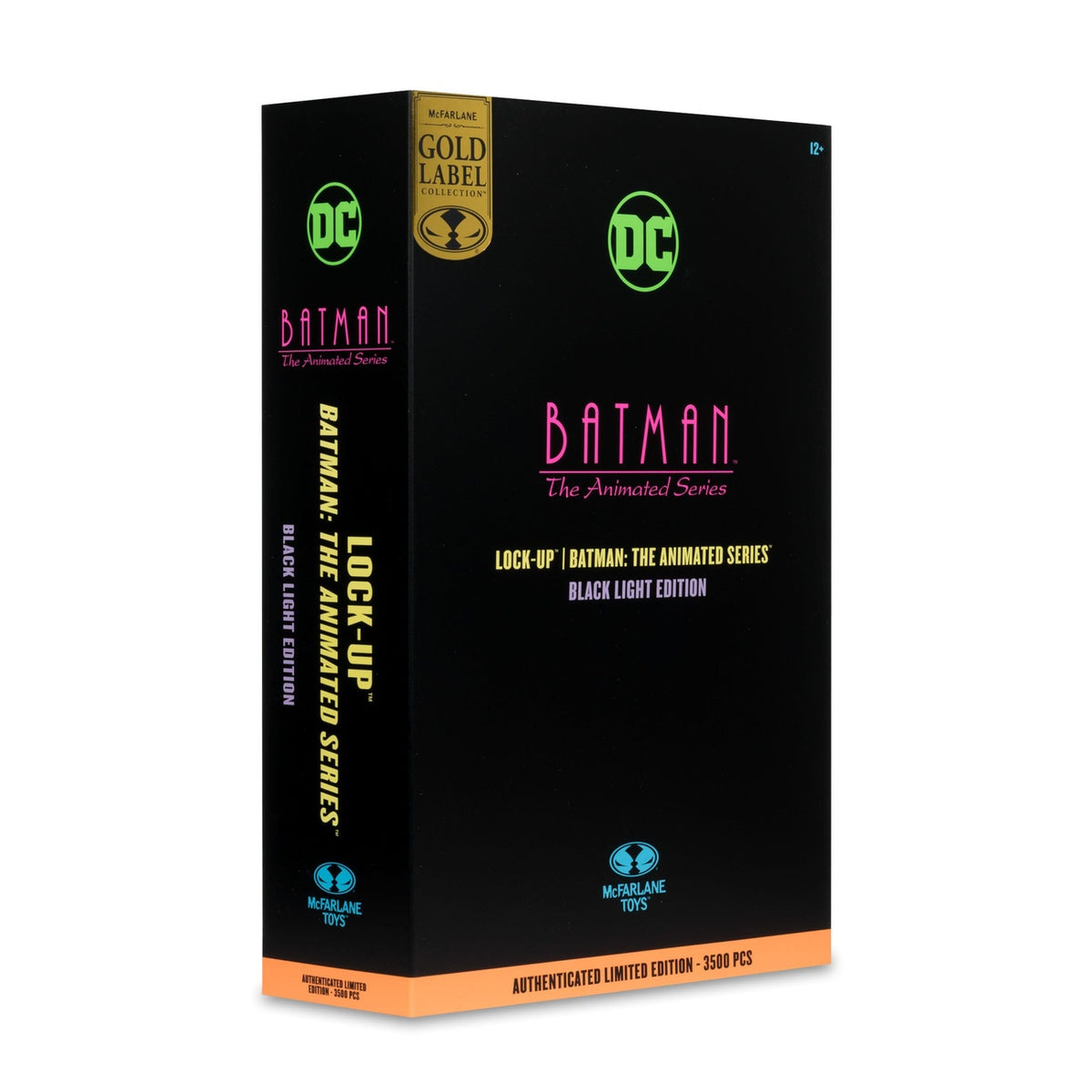 Produktbild Batman: The Animated Series DC Direct Build-A Actionfigur Wave 5 Lock-Up Black Light Edition (Gold Label) 15 cm