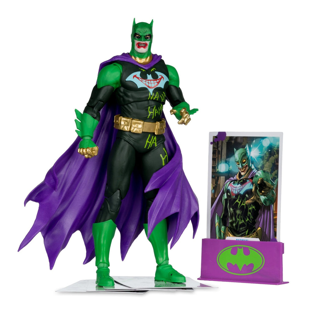 Produktbild DC Multiverse Actionfigur Batman (Joker War) (Jokerized) (Gold Label) 18 cm
