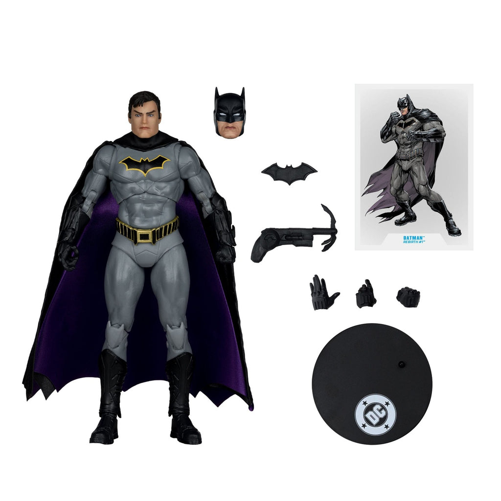 Produktbild DC Rebirth DC Multiverse Actionfigur Batman (Gold Label) 18 cm