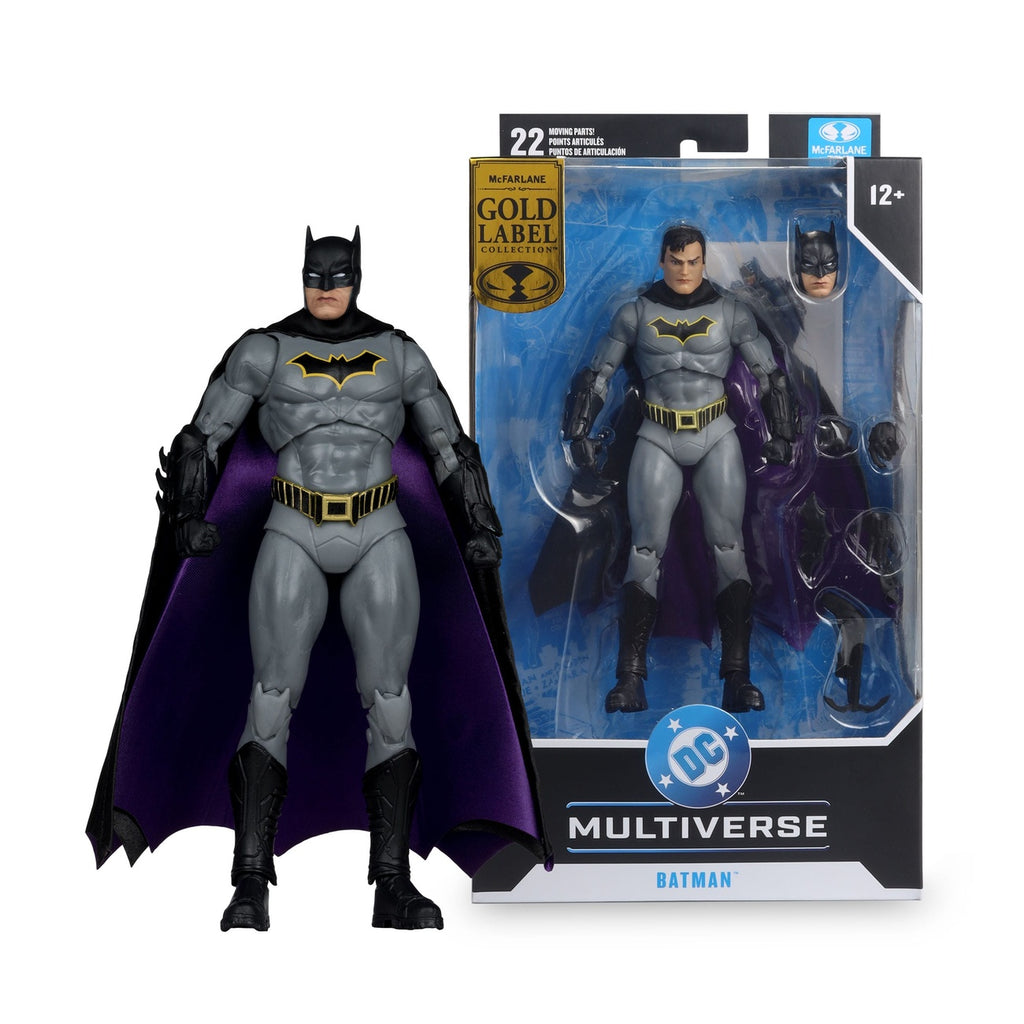 Produktbild DC Rebirth DC Multiverse Actionfigur Batman (Gold Label) 18 cm