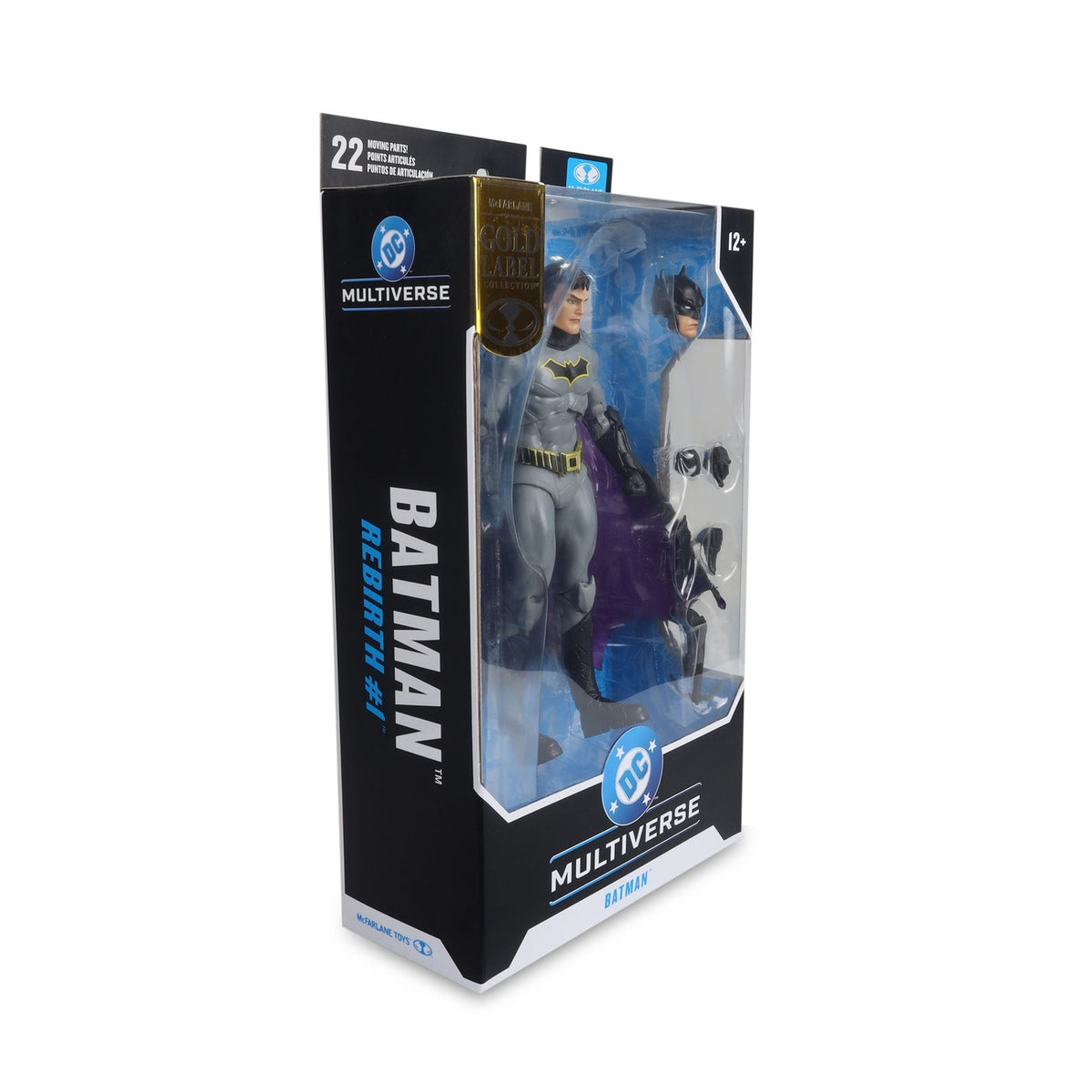 Produktbild DC Rebirth DC Multiverse Actionfigur Batman (Gold Label) 18 cm