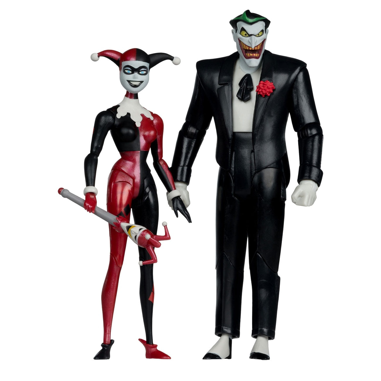 Produktbild Batman: The Animated Series DC Direct Actionfiguren Harley Quinn & The Joker (Mad Love) (Gold Label) 18 cm