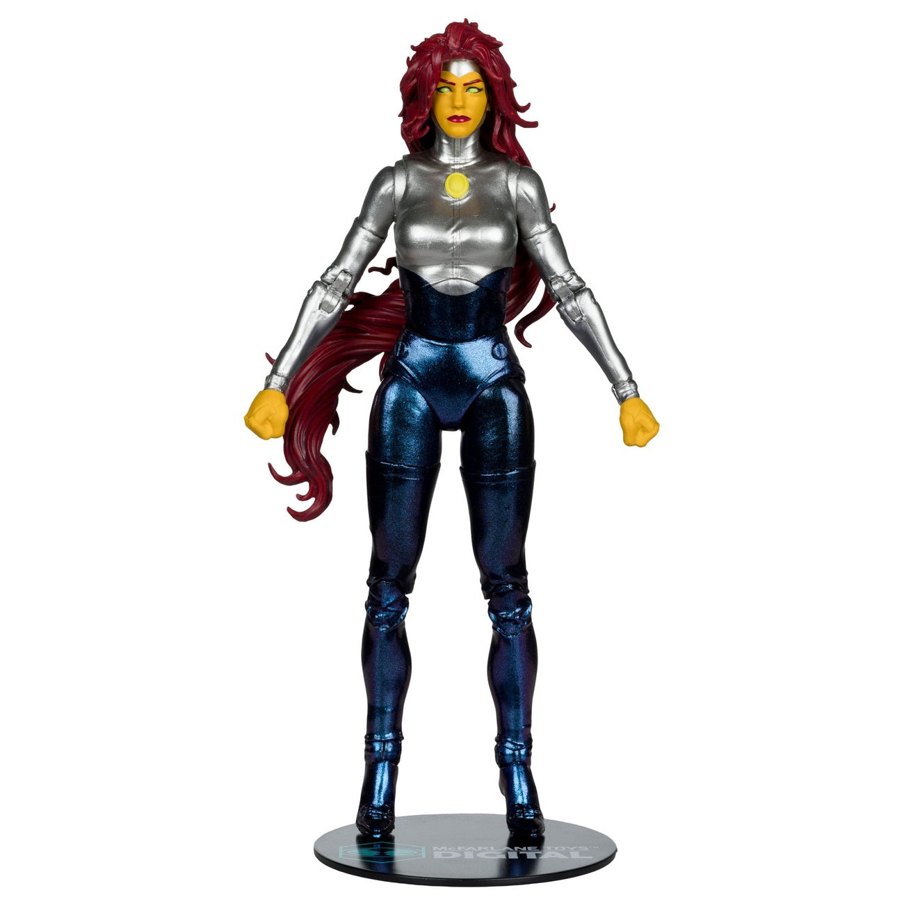 Produktbild DC Direct McFarlane Toys Digital Actionfigur Blackfire (The New Teen Titans) 18 cm