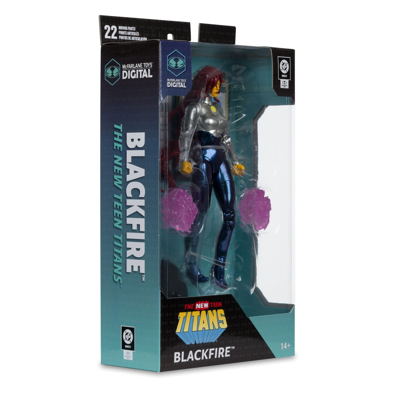 Produktbild DC Direct McFarlane Toys Digital Actionfigur Blackfire (The New Teen Titans) 18 cm