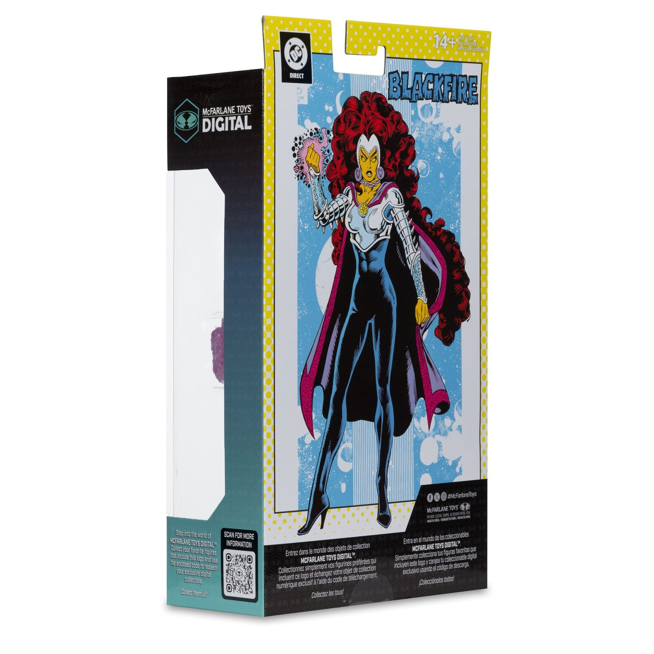 Produktbild DC Direct McFarlane Toys Digital Actionfigur Blackfire (The New Teen Titans) 18 cm