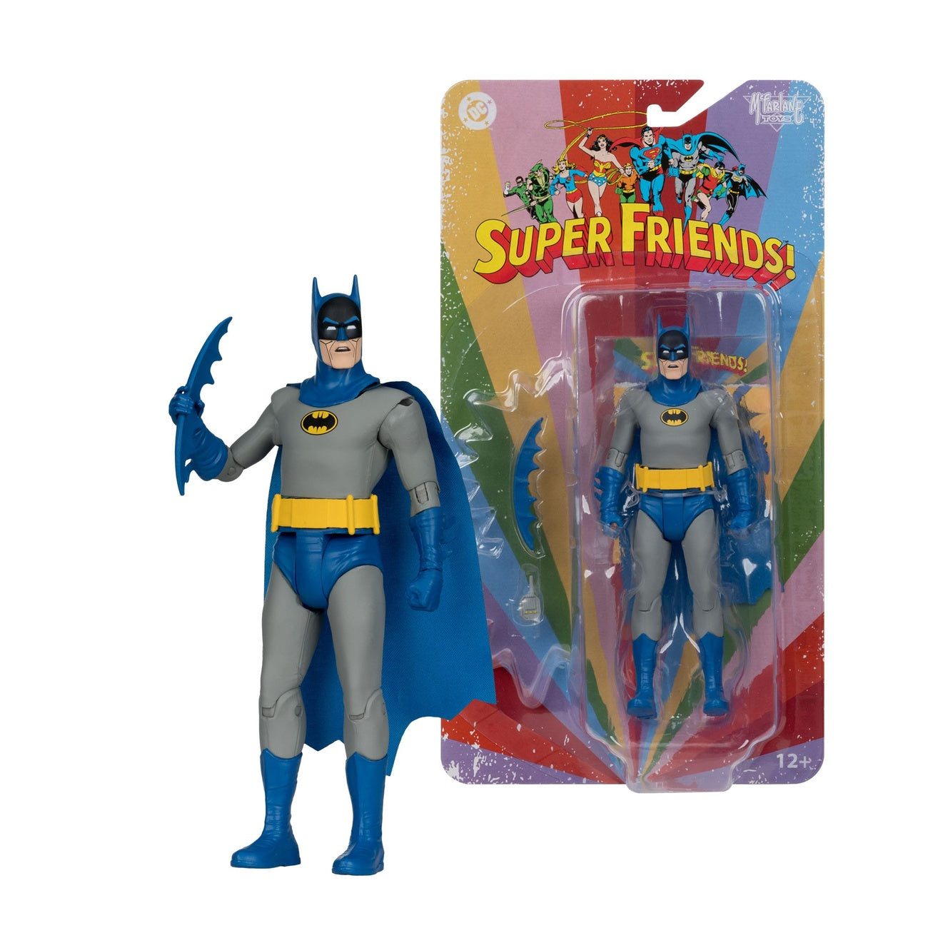 Produktbild DC Retro Super Friends Actionfigur Bizarro Batman 15 cm