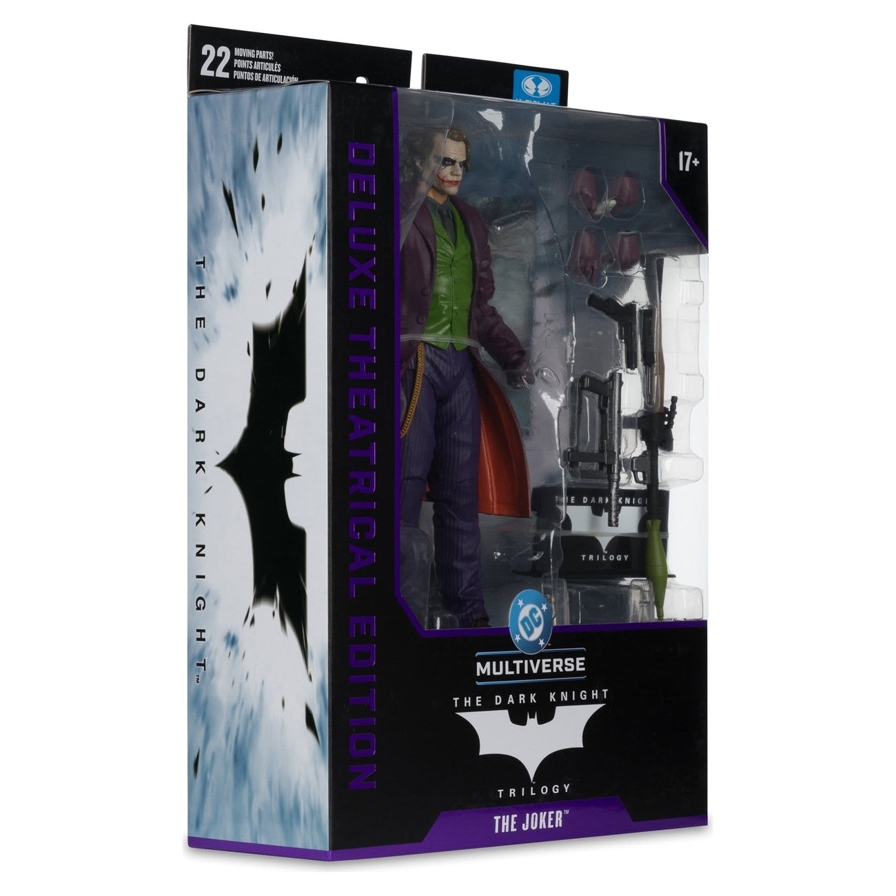 Produktbild The Dark Knight DC Multiverse Deluxe Theatrical Edition Actionfigur Joker 18 cm