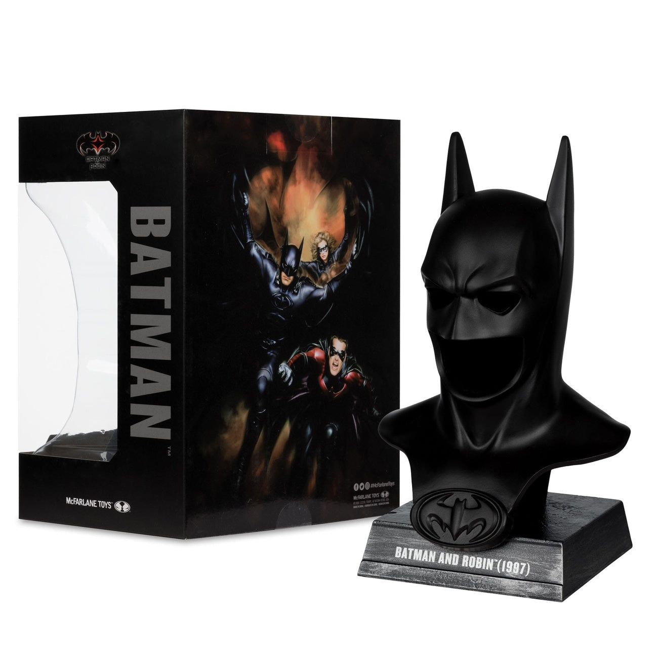 Produktbild Batman DC Direct Mini-Replik 1/3 Batman Maske (Batman & Robin) 19 cm