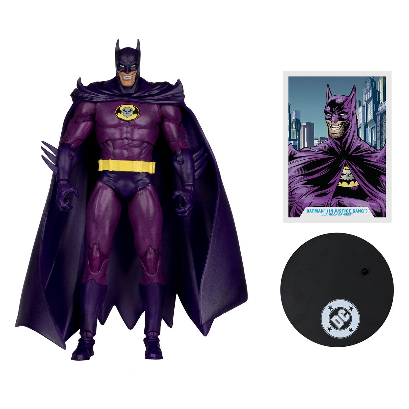 Produktbild DC Multiverse Actionfigur Batman (Injustice Gang) (JLA: Rock of Ages) (Red Platinum Edtion) 18 cm