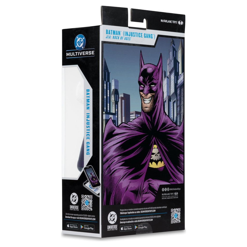 Produktbild DC Multiverse Actionfigur Batman (Injustice Gang) (JLA: Rock of Ages) (Red Platinum Edtion) 18 cm