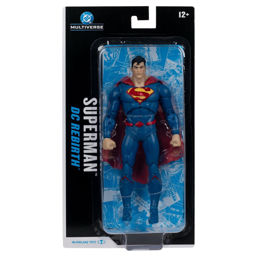 Produktbild DC Multiverse Actionfigur Superman (Rebirth) (Blister Card) 18 cm