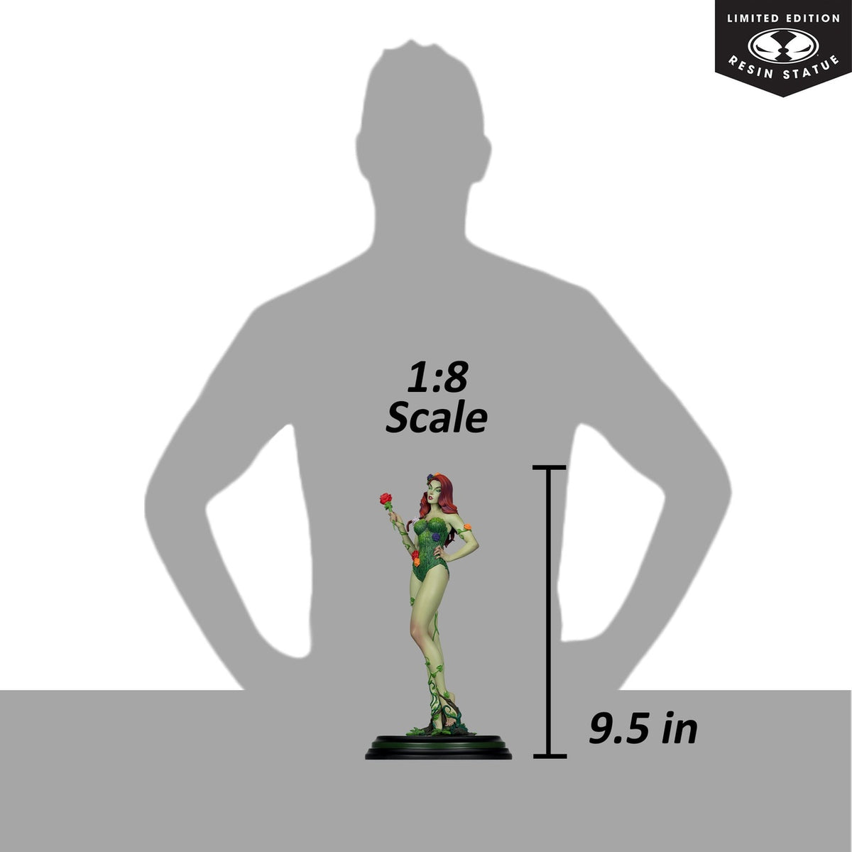 Produktbild DC Direct Cover Girls Statue 1/8 Poison Ivy by J. Scott Campbell 24 cm