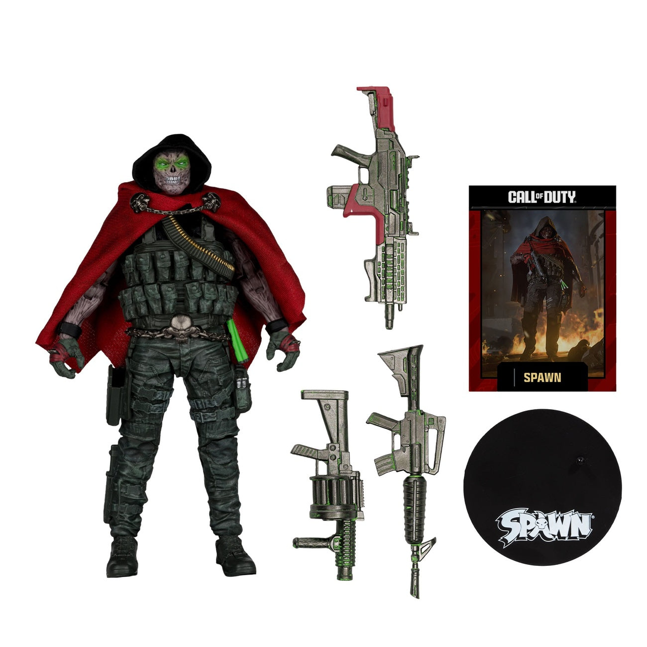 Produktbild Call of Duty Actionfigur Burned Spawn 18 cm