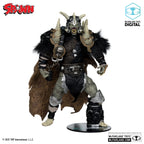 Produktbild Spawn Actionfigur Bloodaxe mit Pferd (Spawn: The Dark Ages) (McFarlane Toys 30th Anniversary) (Gold Label) 18 cm